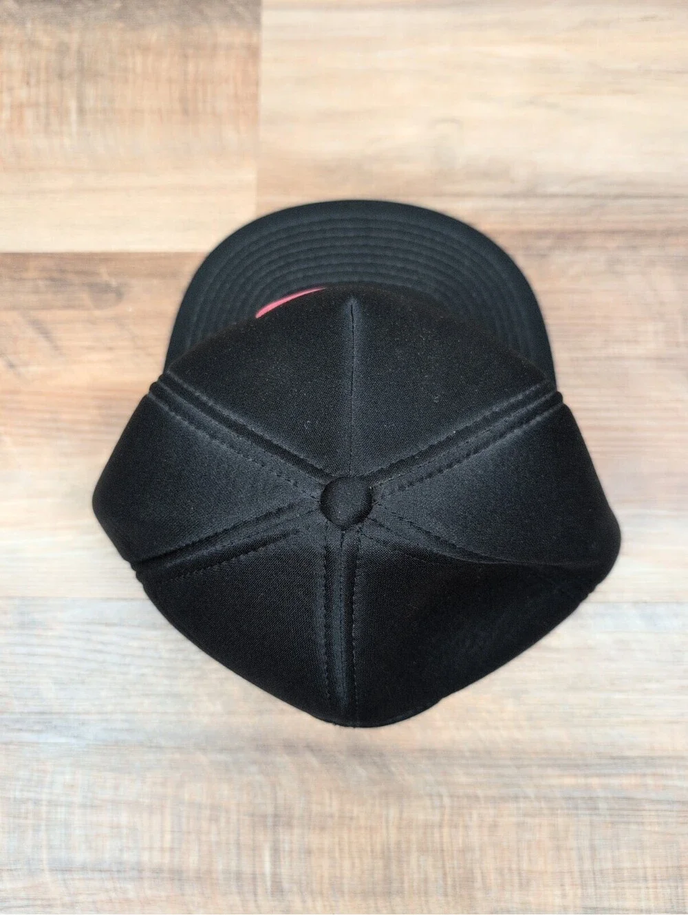 Vintage Honda Motors Hat Cap Snap Back Black Red Wing Logo Rare Cedar Rapids